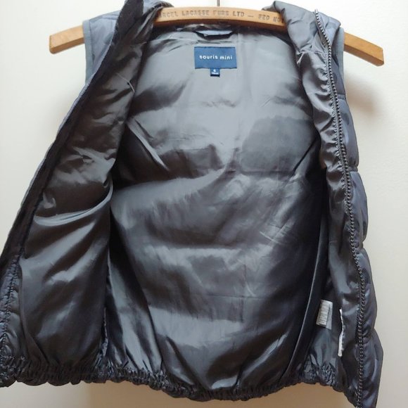 **ALMOST NEW**Souris mini Puffer vest Jacket for girls - Picture 3 of 5